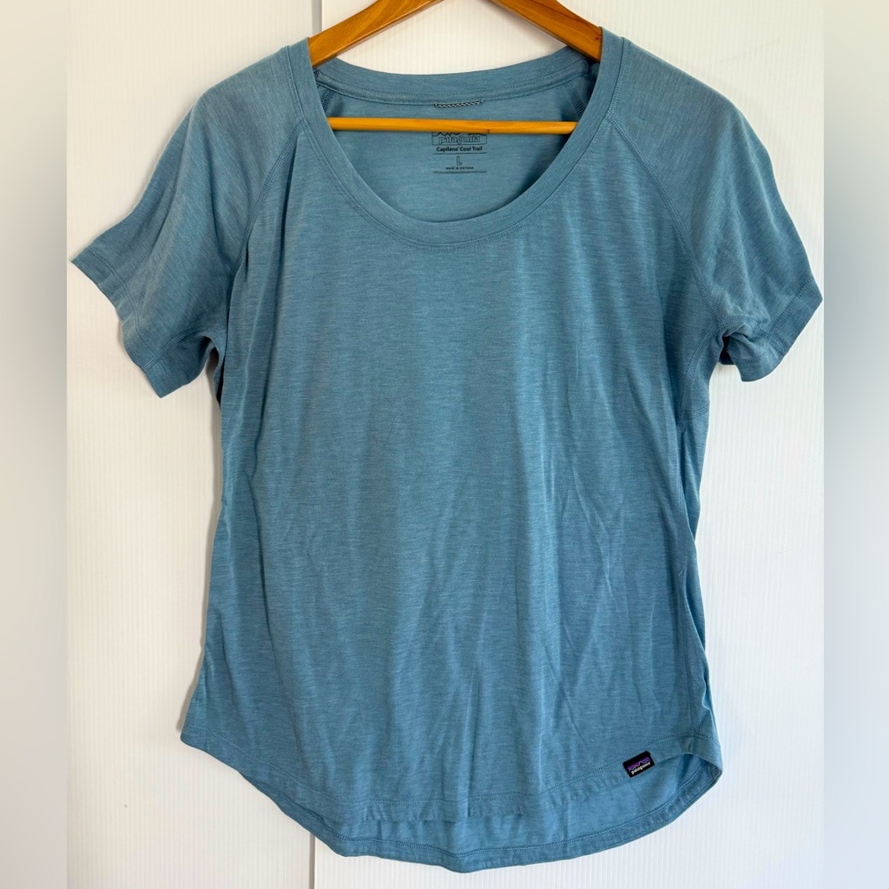 PATAGONIA Blue Short Sleeve Tee
